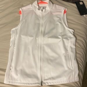Nike full zip golf vest. Therms fit!